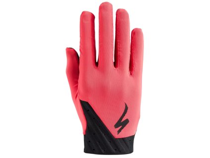 Pánské cyklistické rukavice Specialized Men's Body Geometry Grail Long Finger Garnet Red (2)