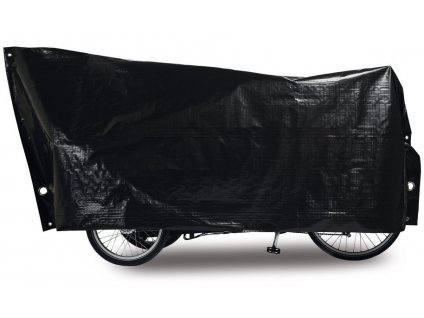Obal na jízdní kolo VK Cargo Bike 120 x 295cm černá, vč. 2 velkých ok