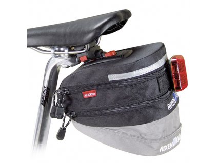 Podsedlová cyklo brašna KLICKfix Micro 200 Expandable černá