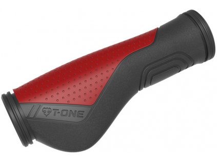 Gripy T One Ripple Ergo černá červená 130mm