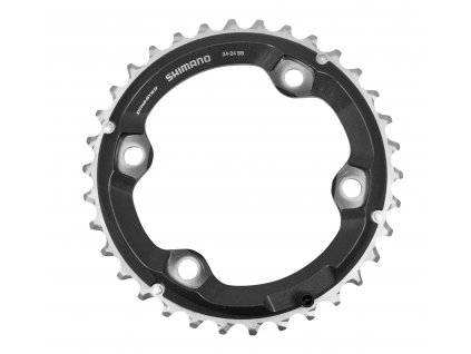 Převodník Al 34z Shimano FC M8000 2 34 24, černý 4 packa