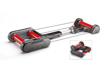 Cyklistické válce Elite Quick Motion černá červená