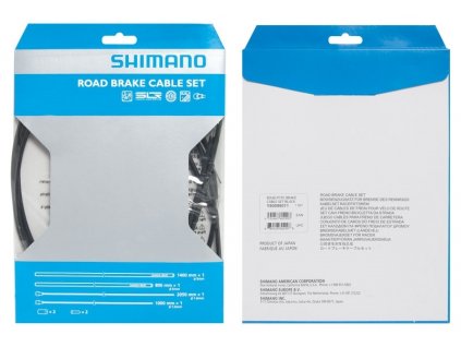 Bovdeny a lanka brzdový set Shimano Dura Ace 7900 silniční černý