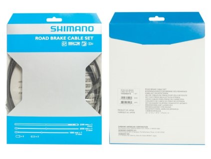 Bovdeny a lanka brzdový set Shimano Dura Ace 7800 silniční černý