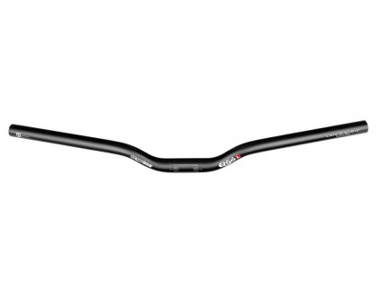 Řídítka Humpert Ergo L 610 mm x 25,4 mm černá Alu