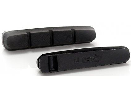Brzdové gumičky XLC BS X01 náhradní silniční černé 55 mm