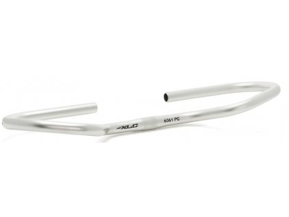 Multifunkční trekingová řídítka XLC HB C05 Trekking zahnutá 585 mm x 25,4 mm stříbrná