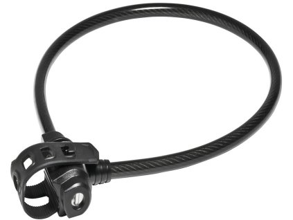 Zámek na kolo Trelock KS 222 75cm 12mm FIXXGO černý