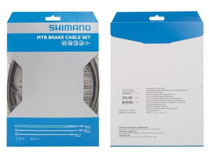Brzdové bovdeny + lanka set Shimano XTR černý