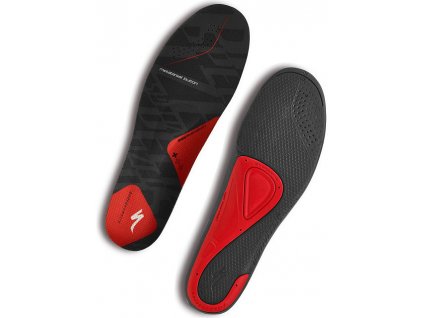 Vložky do treter Specialized BG SL FOOTBED RED