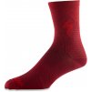 Cyklistické ponožky Specialized Soft Air Road Tall Sock crimson