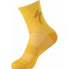Cyklistické ponožky Specialized Soft Air Road Mid Sock Brassy Yellow