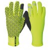 Cyklistické rukavice Wowow Morning Breeze žlutá s reflexními prvky