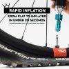 PEATY'S HOLESHOT CO2 PUMPA + BOMBIČKY 2 KS - ROAD & GRAVEL (16G)