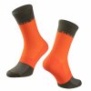 Ponožky FORCE MOVE oranžovo-zelené