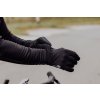 Podzimní Jarní cyklistické rukavice FORCE CALM černé 1