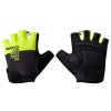 Cyklistické rukavice FORCE FINE černo fluo