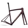 Rámová sada Specialized S Works Tarmac SL8 Frameset 2026 Gloss Carbon Bordeaux Metallic + Nebula Directional Brush (2)