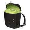 Boční brašna na zadní nosič na kolo Basil Miles black lime,nepromokavá, 14 l 3