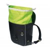 Boční brašna na zadní nosič na kolo Basil Miles black lime,nepromokavá, 14 l 4