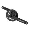Kliky FORCE TEN2.3+ Al 36 22z s osou 175mm, černé