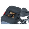 Dvojitá brašna na zadní nosič Basil Miles black slate 32l 3