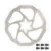 Brzdový kotouč FORCE 3 stříbrný 180 mm 6 děr