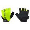 Dětské cyklistické rukavice FORCE KID fluo