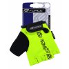 Dětské cyklistické rukavice FORCE KID fluo 1