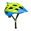 Cyklistická přilba FORCE RAPTOR MTB fluo modrá 1