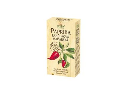 Paprika lahůdková maďarská mletá 100g