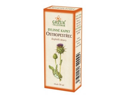 Ostropestřec kapky 50ml