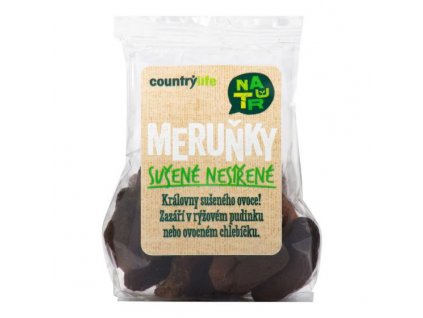 Meruňky sušené nesířené - 100g.