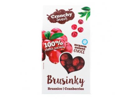 Mrazem sušené brusinky - 15g.