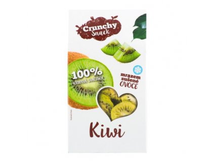 Mrazem sušené plátky kiwi - 20g.