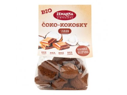 Čoko-kokosky s kakaem 100g Bio.