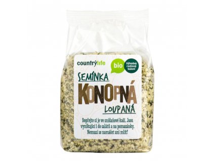 Konopná semínka loupaná Bio - 250g.