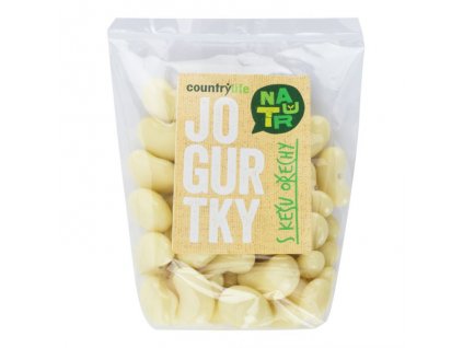 Jogurtky s kešu ořechy - 100g.