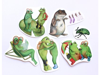 Velká vinylová samolepka ZVÍŘATA