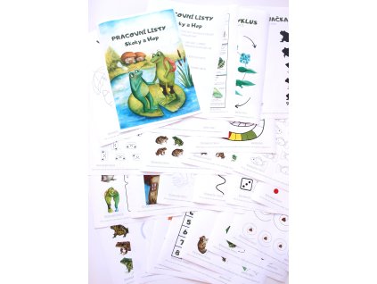 Skoky a Hop - PRACOVNÍ LISTY