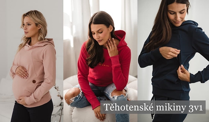 Těhotenské mikiny