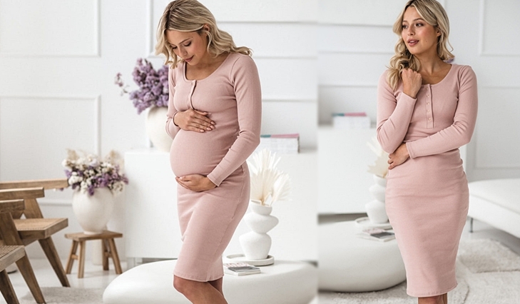 Těhotenské šaty kojící