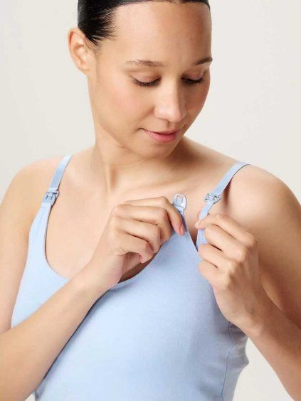 kojicí tílko ara světle modré