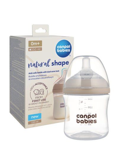 Lahev antikoliková Natural Shape 150ml balení
