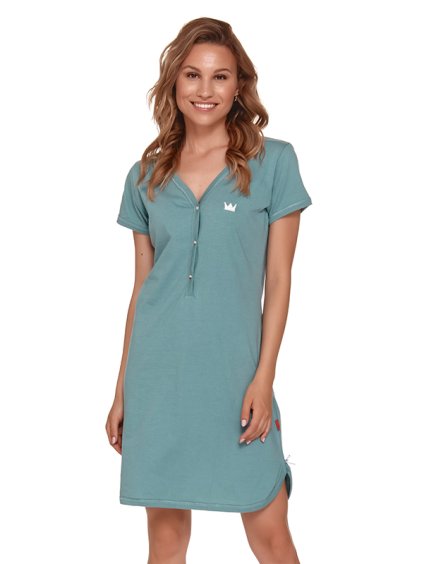 Těhotenská košile světle zelená kojící