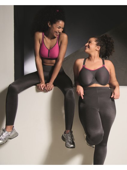 Sportovní masážní legíny antracit Anita active High tech