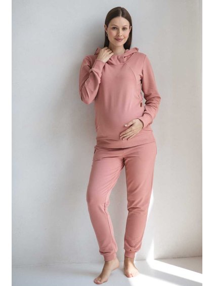 tehotenske teplaky souprava herbal rose