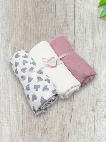 plenky pro miminko holčičkak 3ks