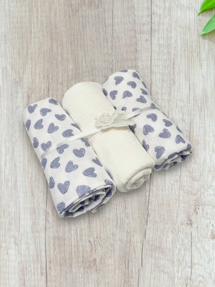 plenky pro miminko neutrál 3ks