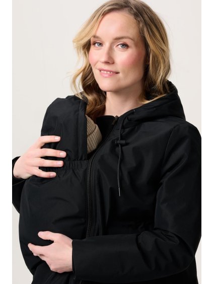 Zimní nosicí bunda černá Juva